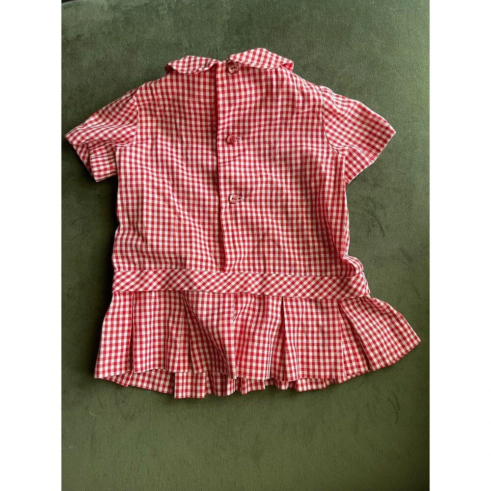 Vintage Gingham handmade Dress or Shirt
